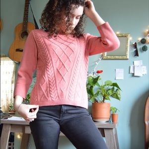 Pink sweater by Eva Mendes NWT